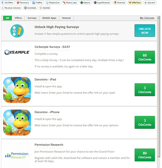 Ysense offertoro