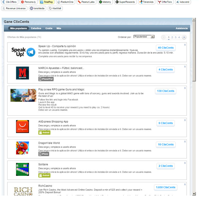 Ysense Trialpay